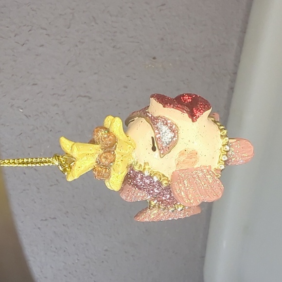 Katherine's Collection Samba Singer Kissing Fish Ornament - Picture 1 of 5